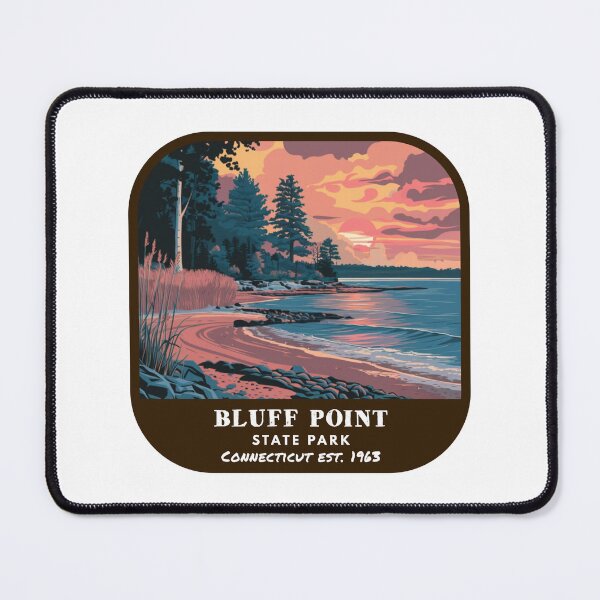 Item preview, Vintage Bluff Point State Park (Connecticut State Park) designed and sold by RabbitK.