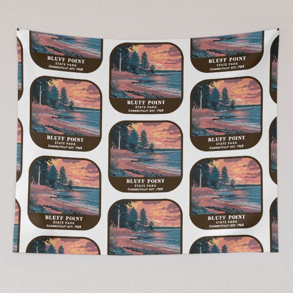 Item preview, Vintage Bluff Point State Park (Connecticut State Park) designed and sold by RabbitK.