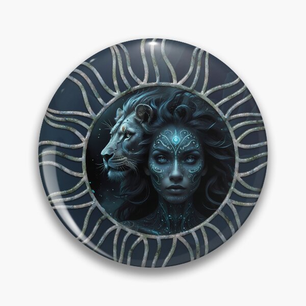 Item preview, Mystical connection, the mystical woman and the lion.  designed and sold by nicky2342.