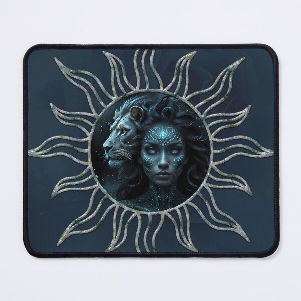 Item preview, Mystical connection, the mystical woman and the lion.  designed and sold by nicky2342.