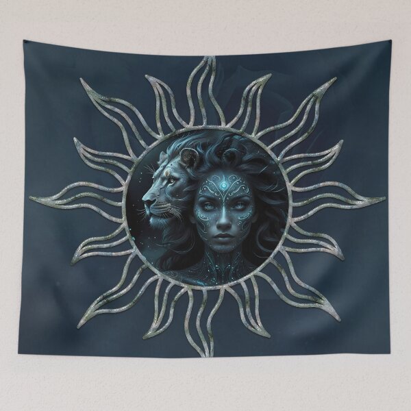 Item preview, Mystical connection, the mystical woman and the lion.  designed and sold by nicky2342.