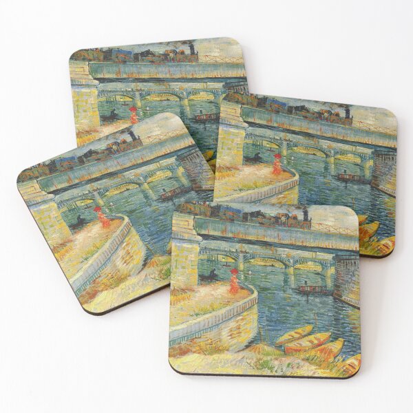 Item preview, Vincent VanGogh-Bridges Across the Seine at Asnieres, 1887 designed and sold by FerroFanCo.