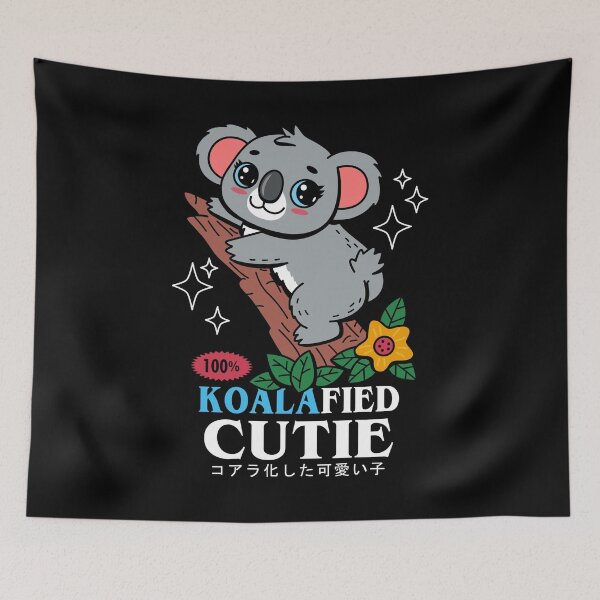 Item preview, Cute Big Booty Koala Bear On Tree Cartoon designed and sold by BoggsNicolasArt.