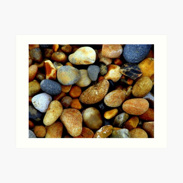 Pebbles Art Print