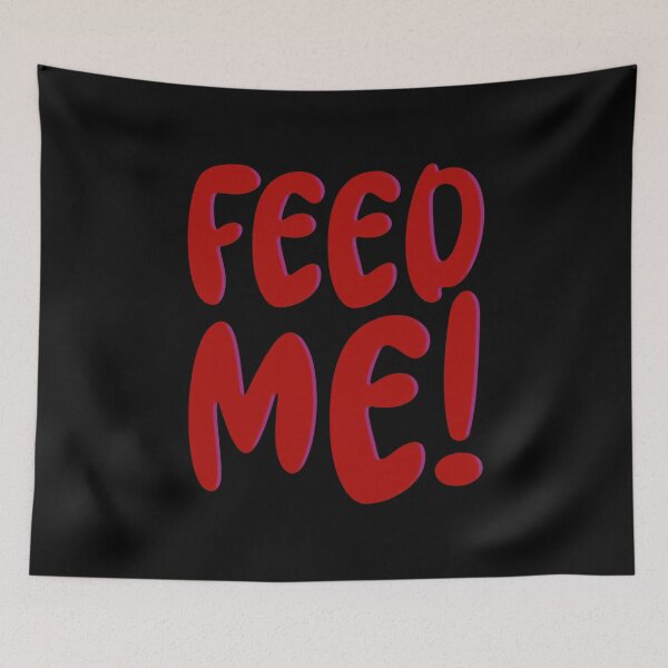 Item preview, Feed Me! (Black Edition) designed and sold by IKDG.