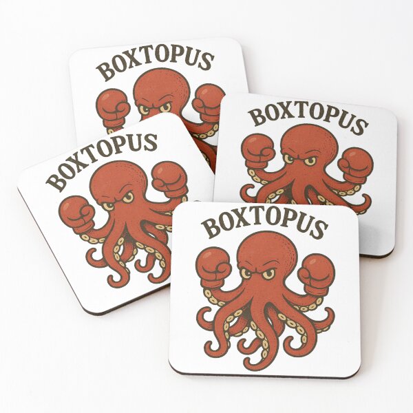 Item preview, Boxtopus Funny Octopus Boxing designed and sold by Tigerr3g.