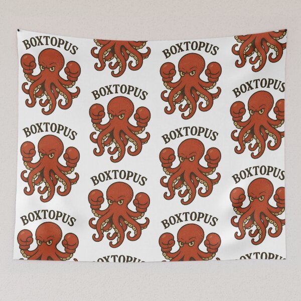 Item preview, Boxtopus Funny Octopus Boxing designed and sold by Tigerr3g.