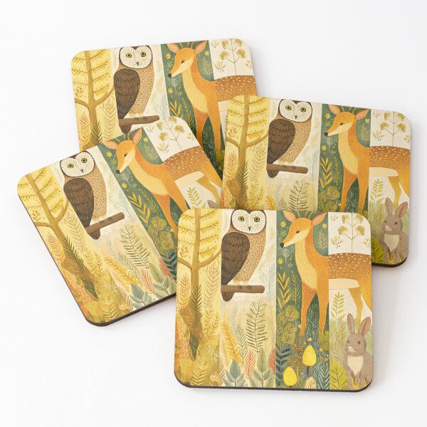 Item preview, A charming assembly of beloved woodland characters. designed and sold by Piotrek0001.
