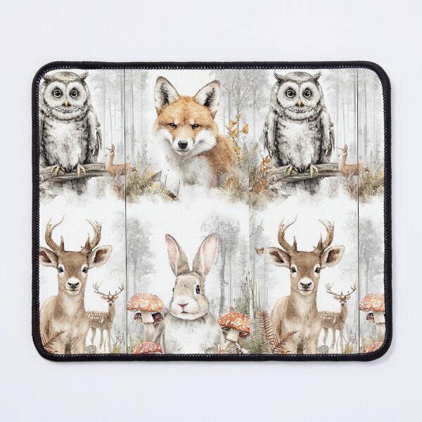 Item preview, The wise owl's watch over the moonlit forest. designed and sold by Piotrek0001.