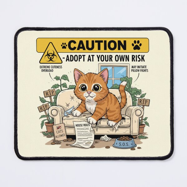 Item preview, Adopt at your own risk designed and sold by Amir Faysal.