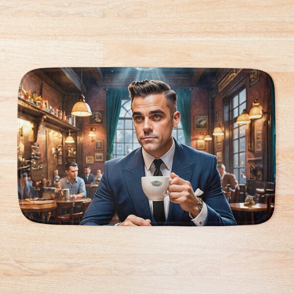 Artikelvorschau, Kaffee mit Robbie entworfen und verkauft von Ray's Photos & Art.