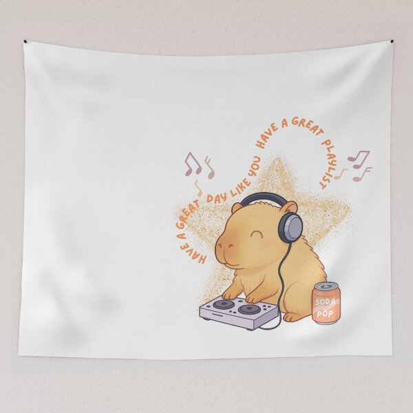 Item preview, Great day Great playlist designed and sold by ChillCapyVibes.