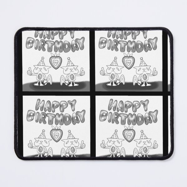 Item preview, Feliz cumpleaños, gemelos gatos vintage, pulgares arriba designed and sold by Mouse Carnival.