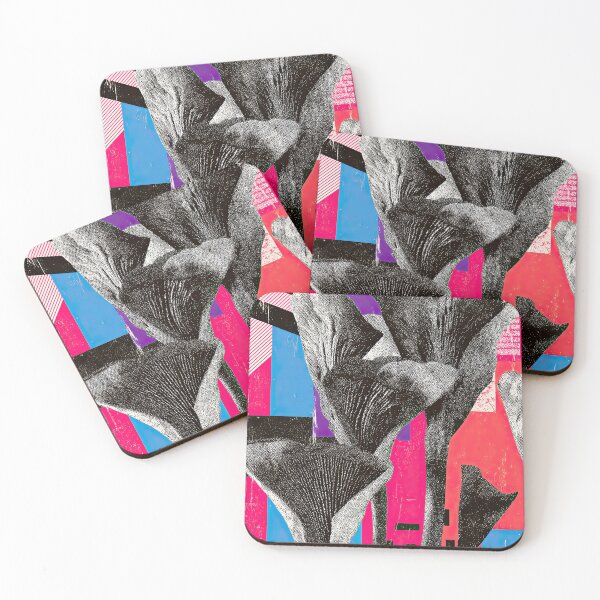Item preview, A maximalist garden of fungi and blooming flowers. designed and sold by Piotrek0001.