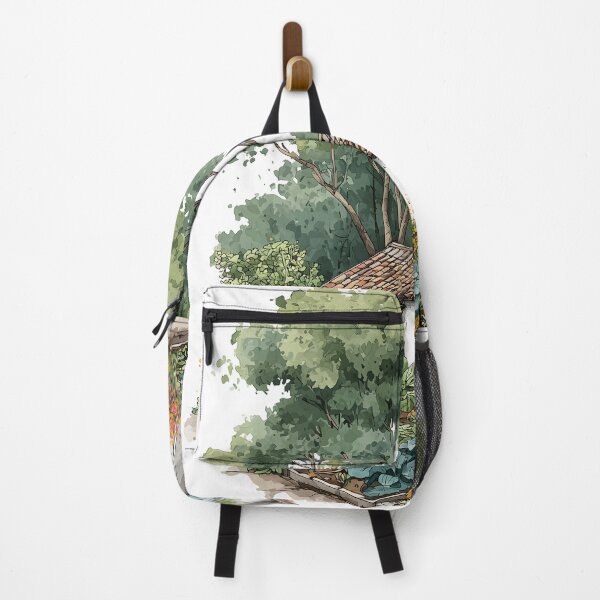 Item preview, watercolor house by contry side designed and sold by Artania21.