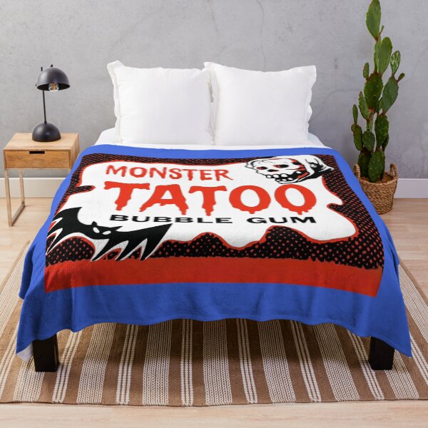 Item preview, Vintage Monster Tatoo Bubble Gum designed and sold by MidnightMovieRB.