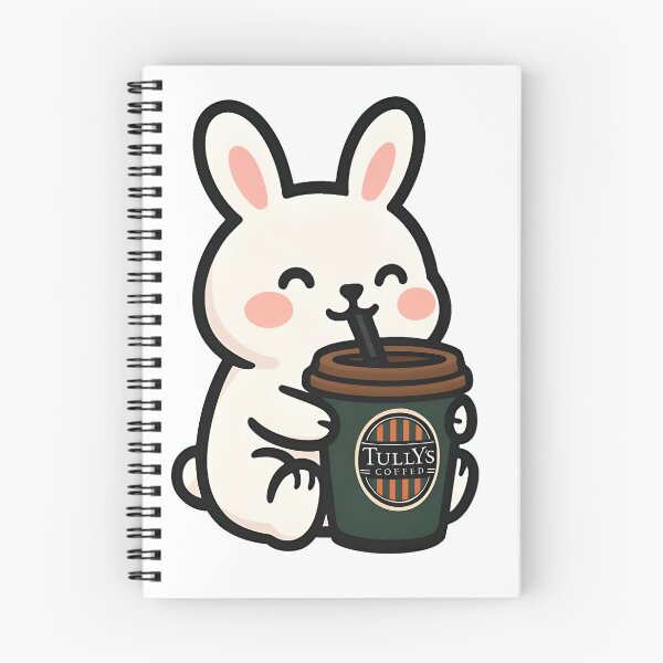Item preview, Tullys Coffee Drinking Rabbit designed and sold by HobsS.