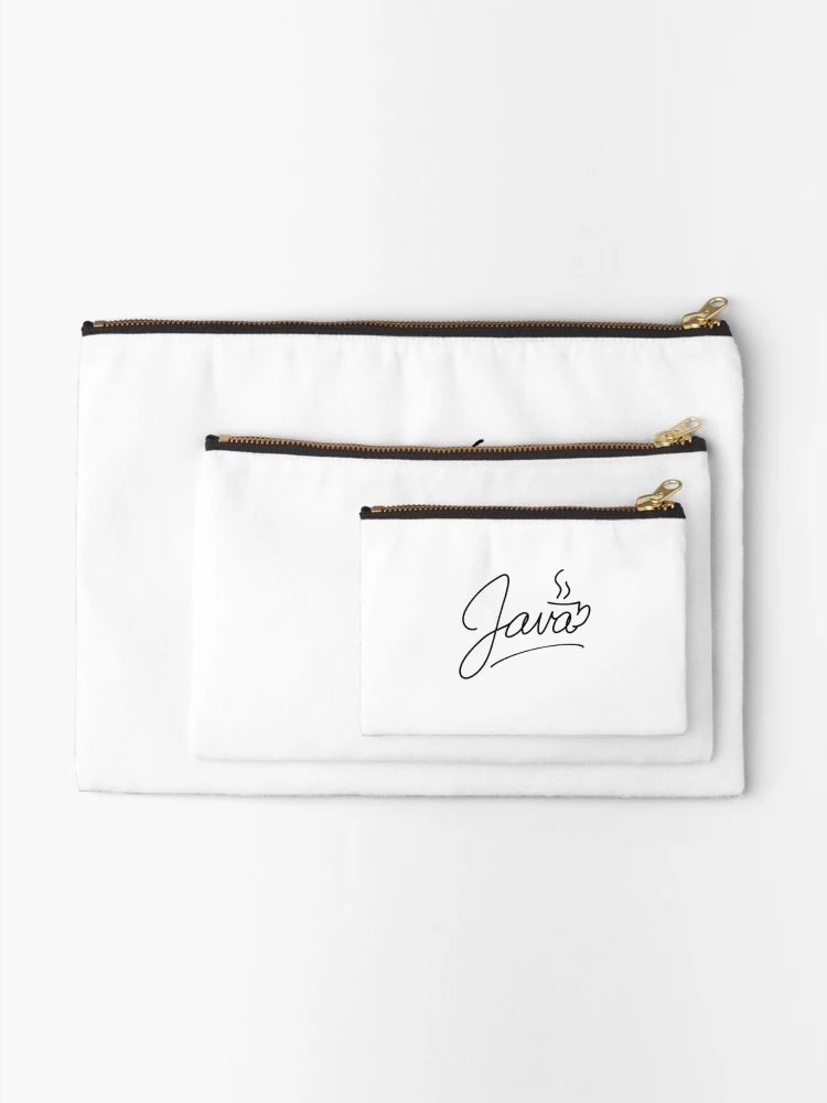 Thumbnail 2 of 4, Zipper Pouch, Java Signature designed and sold by coldblanket.