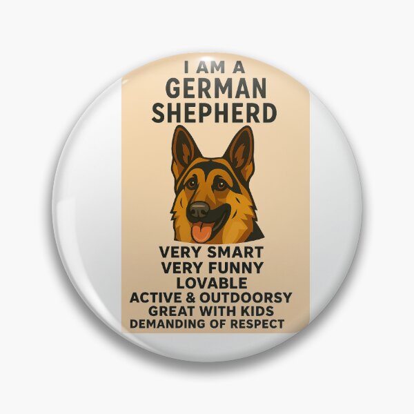 Item preview, I am a German Shepherd  designed and sold by EarlyCasa.