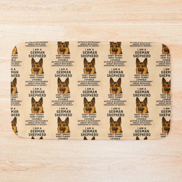 Item preview, I am a German Shepherd  designed and sold by EarlyCasa.
