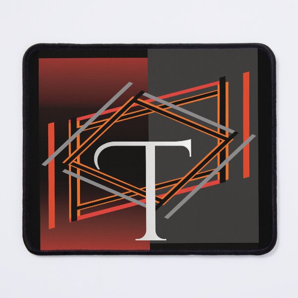 Item preview, Cool Initial Art Design T designed and sold by RGSMOOTHFINGER.