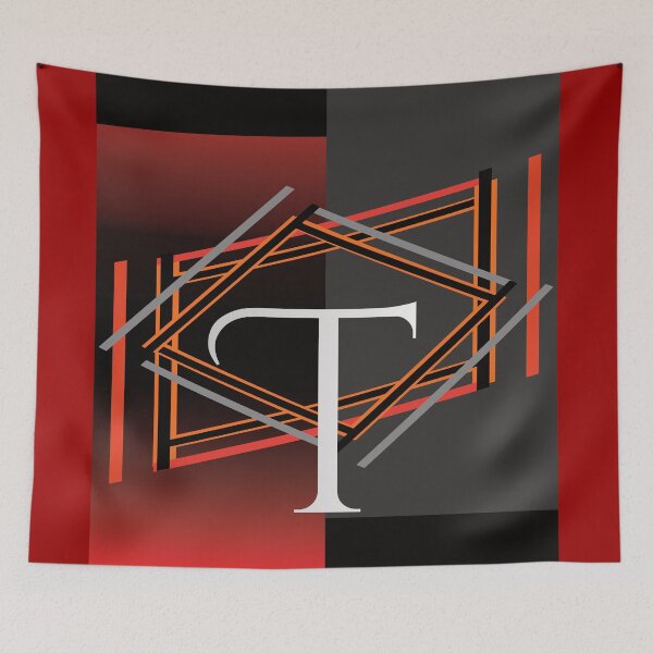 Item preview, Cool Initial Art Design T designed and sold by RGSMOOTHFINGER.