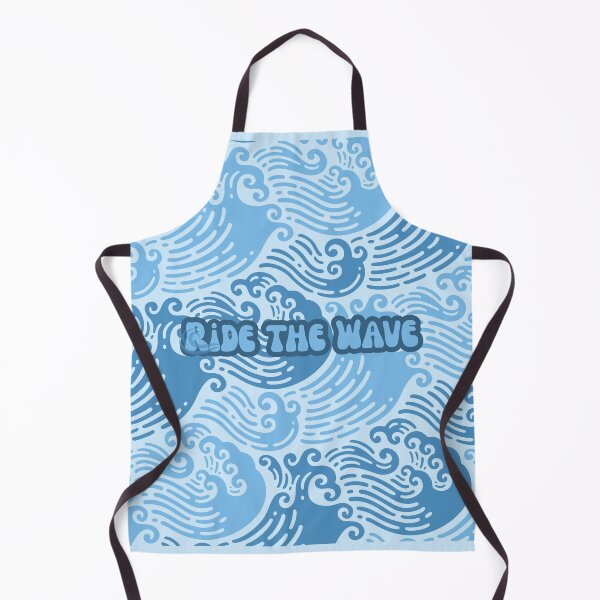 Item preview, "Ride the Wave" Motivational Quote designed and sold by Aesthetic St1ckers.