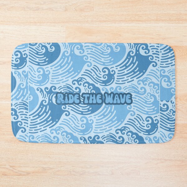 Item preview, "Ride the Wave" Motivational Quote designed and sold by Aesthetic St1ckers.