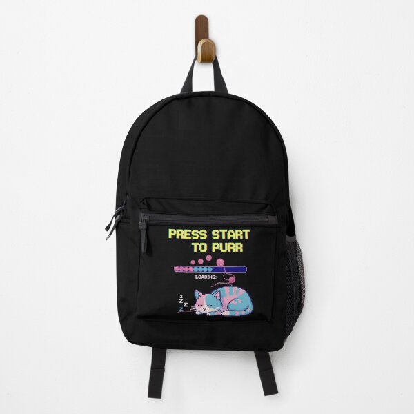 Item preview, Press Start to Purr – Retro Gamer Cat Vibes designed and sold by Amir Faysal.
