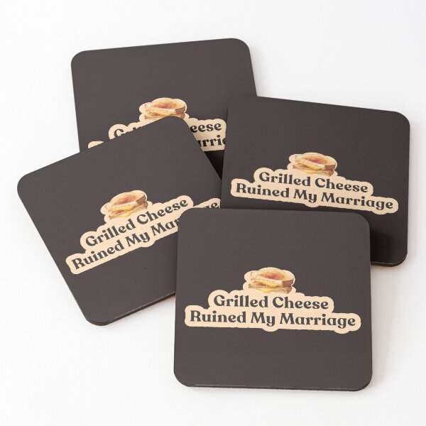 Item preview, Grilled cheese ruined my marriage designed and sold by Shubi.