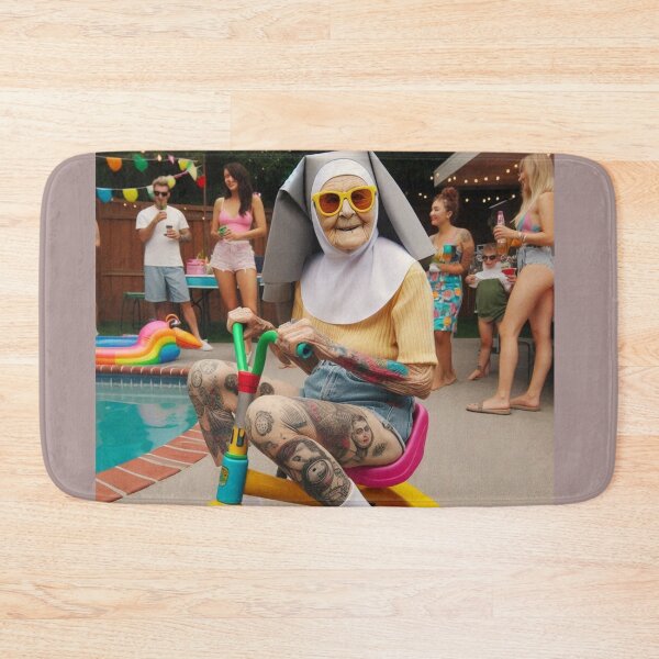 Item preview, "Holy Roller: Nun of Your Business!" designed and sold by Print Fiction.