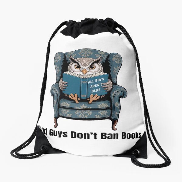 Item preview, Good Guys Don’t Ban Books designed and sold by Interrupt Art.