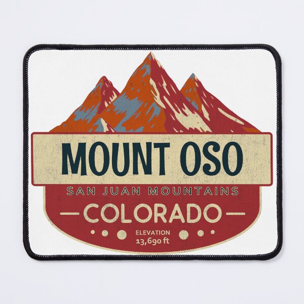 Item preview, Mount Oso, San Juan Mountains, Colorado, Mountain Design designed and sold by Wanderful-roads.