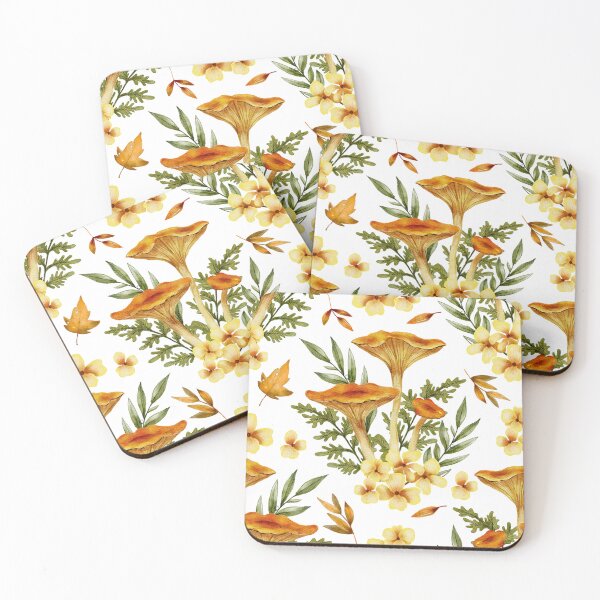 Item preview, seamless mushroom retro design skirts designed and sold by anandsiva2703.