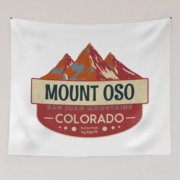 Item preview, Mount Oso, San Juan Mountains, Colorado, Mountain Design designed and sold by Wanderful-roads.