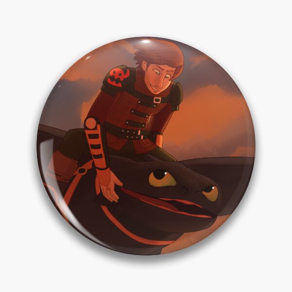 Item preview, Hiccup and Toothless Fly designed and sold by samidot.