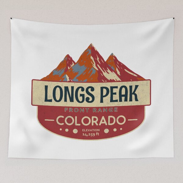 Item preview, Longs Peak, Front Range, Colorado, Mountain Design designed and sold by Wanderful-roads.