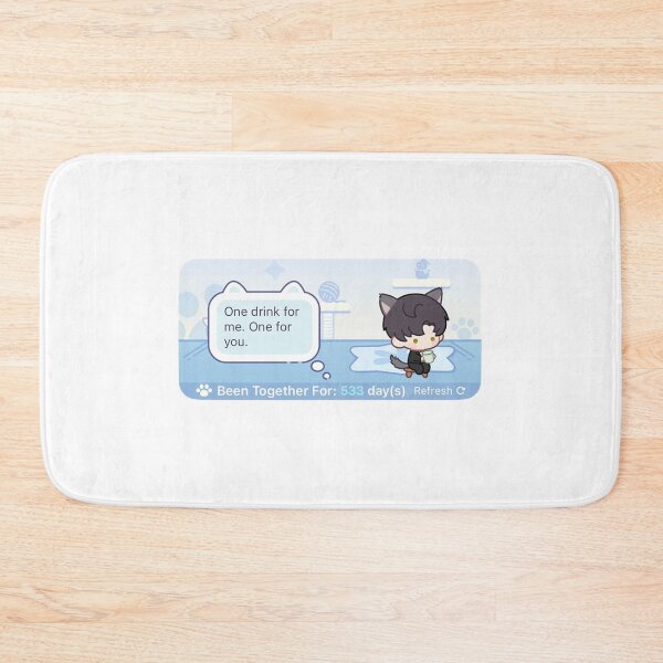 Item preview, Love and Deepspace Zayne Kitty Widget designed and sold by Otakubunny.