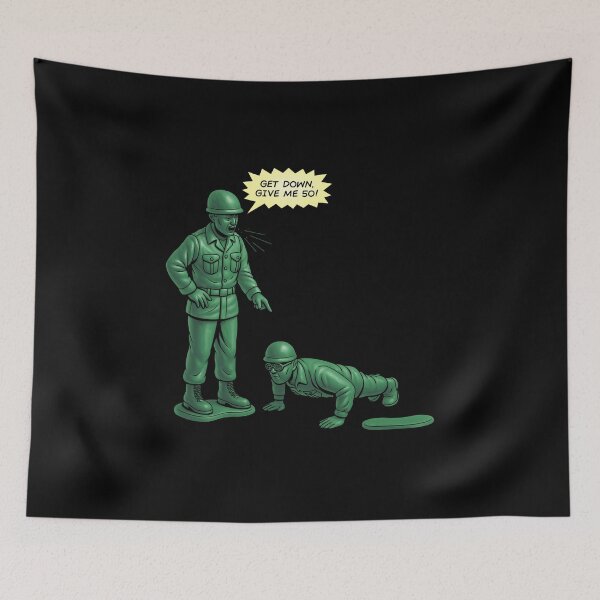 Item preview, Plastic Toy Soldiers Boot Camp designed and sold by BoggsNicolasArt.