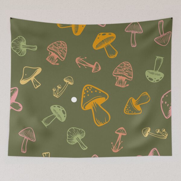 Item preview, pattern mushroom design tshirts designed and sold by anandsiva2703.