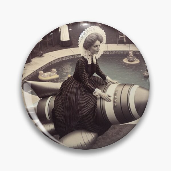 Item preview, "Blast From the Past: Victorian Rocket Queen" designed and sold by Print Fiction.