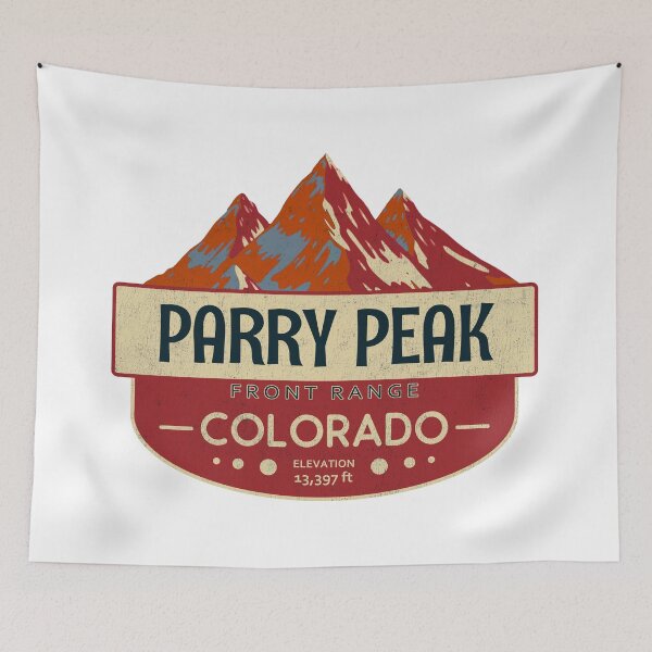 Item preview, Parry Peak, Front Range, Colorado, Mountain Design designed and sold by Wanderful-roads.