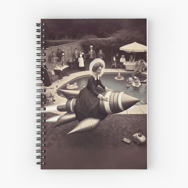 Item preview, "Blast From the Past: Victorian Rocket Queen" designed and sold by Print Fiction.