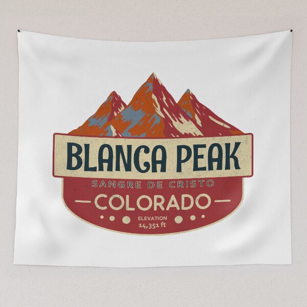 Item preview, Blanca Peak, Sangre de Cristo Mountains, Colorado, Mountain Design designed and sold by Wanderful-roads.