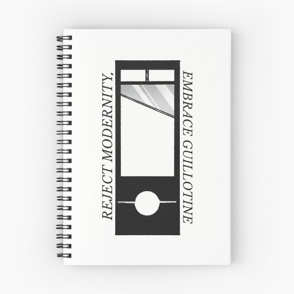 Item preview, REJECT MODERNITY EMBRACE GUILLOTINE designed and sold by HeartLocketArt.