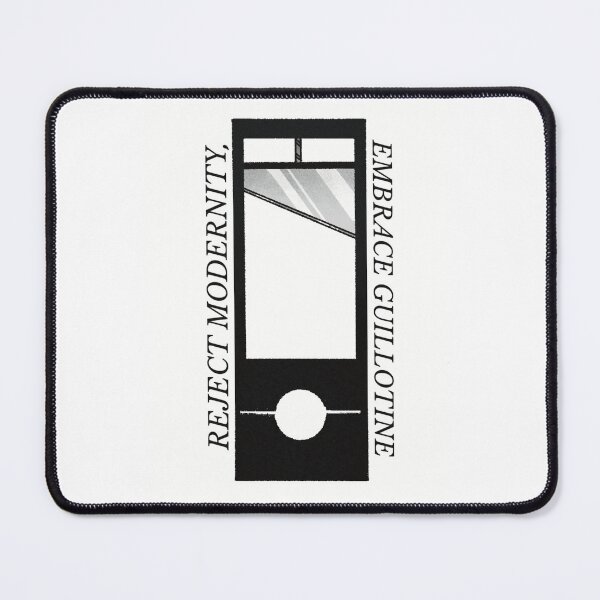 Item preview, REJECT MODERNITY EMBRACE GUILLOTINE designed and sold by HeartLocketArt.