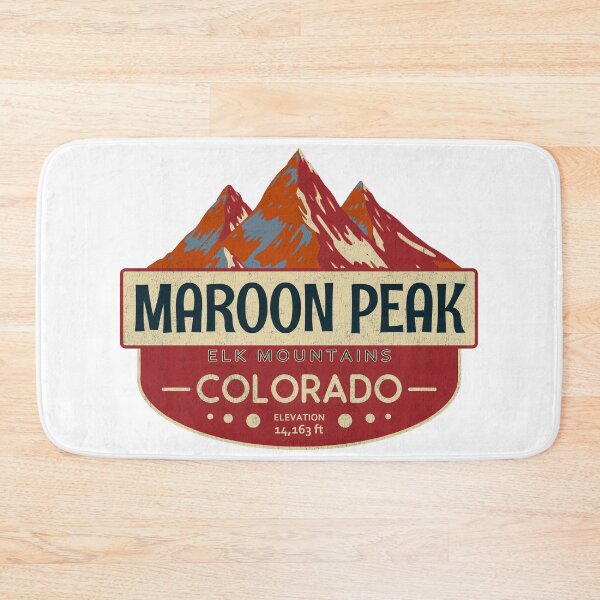 Item preview, Maroon Peak, Elk Mountains, Colorado, Mountain Design designed and sold by Wanderful-roads.