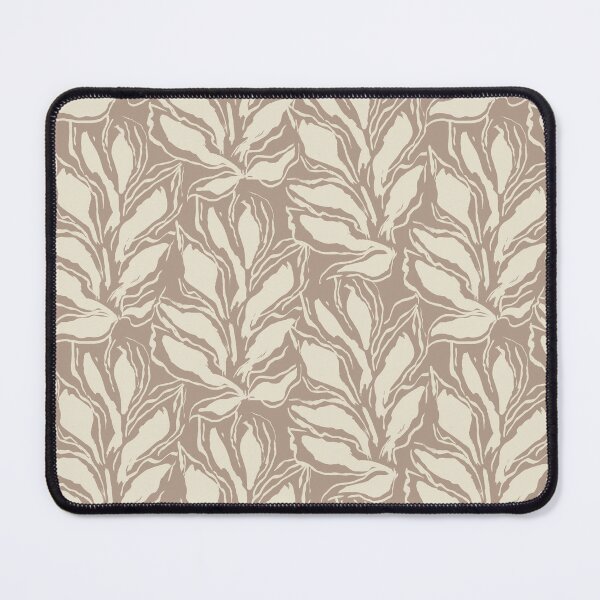 Item preview, Beige tones scandi leaf designed and sold by Pattern Palette Hub.