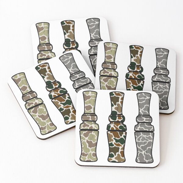 Item preview, Camo Duck Call Trio – Hunting Gear Retro Waterfowl Art designed and sold by haitrieuic96.