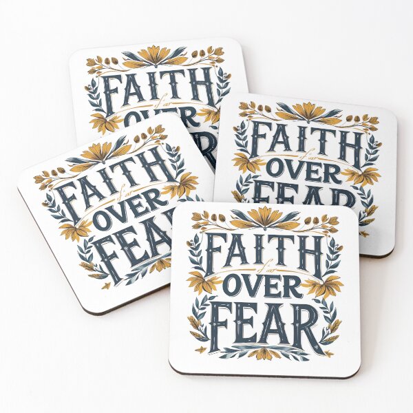Item preview, Faith over fear designed and sold by whatthefoxsays.